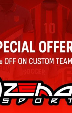 Special Offer on Custom Sportswear | Zehan Sports