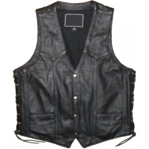 Leather Vest Mens