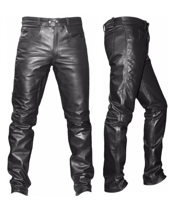 Motorbike Leather Pants