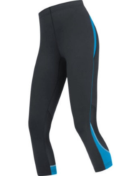 Gym Legging ( Matte Black & Blue )